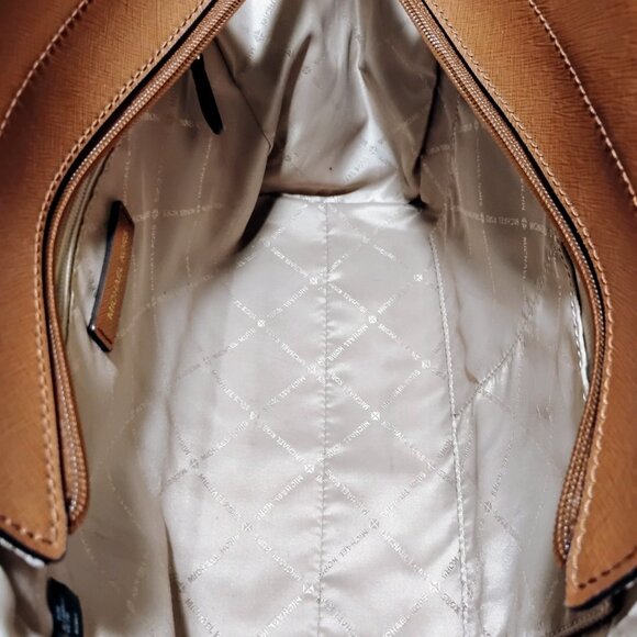 Michael Kors Jet Set Large Signature Logo Shoulder Bag - Picture 7 of 14